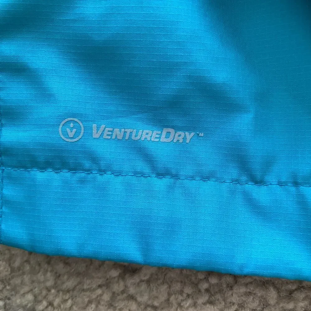 Girls Blue Green C9 by Champion Windbreaker Zip Up Jacket